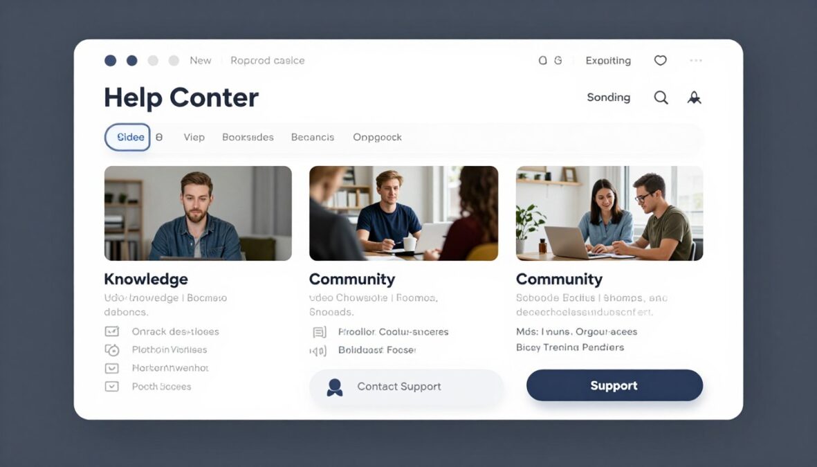 Uizard customer support resources and help center interface