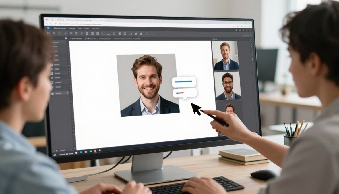 Uizard user collaboration features with real-time design editing