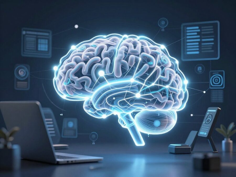AI agent analyzing and planning task execution
