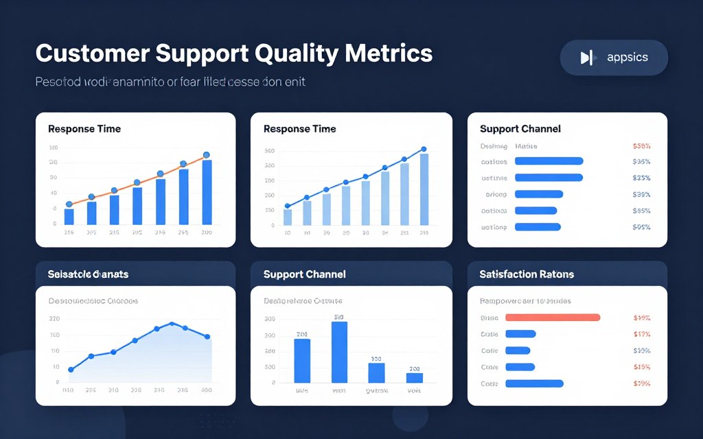 Customer support channels and response times