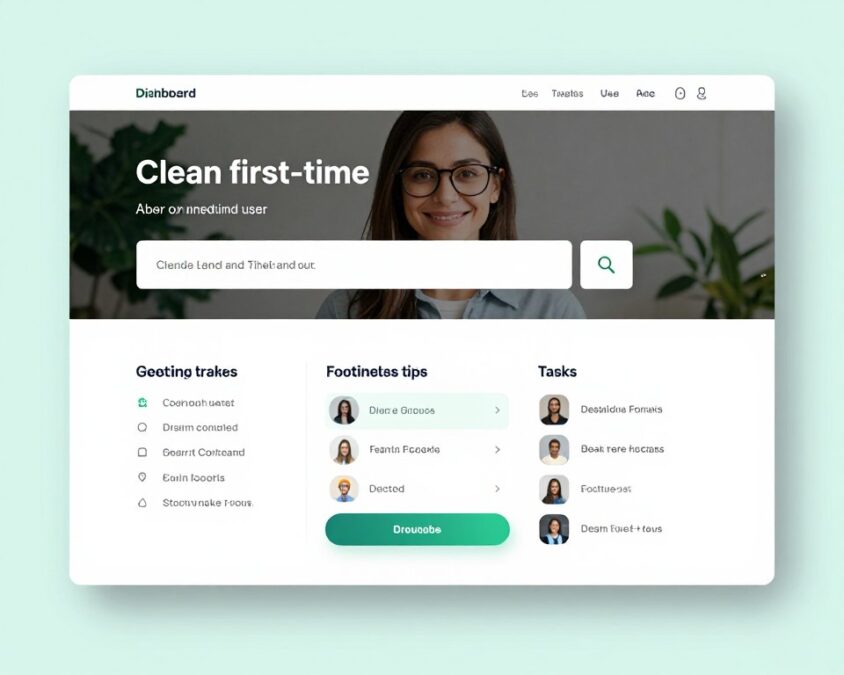 First-time user dashboard in Godmode AI