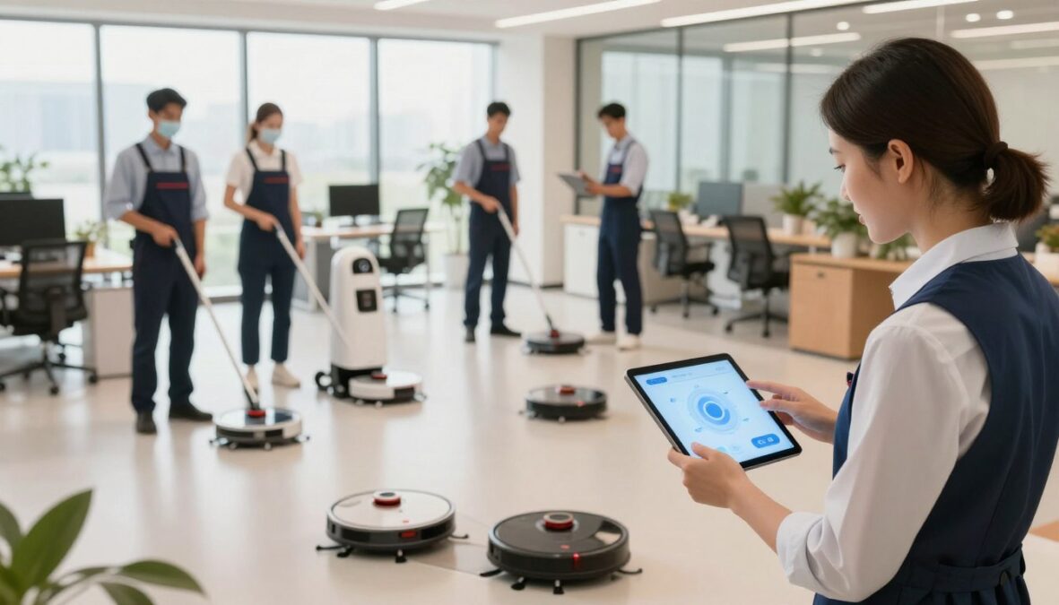 Operational efficiency in commercial cleaning