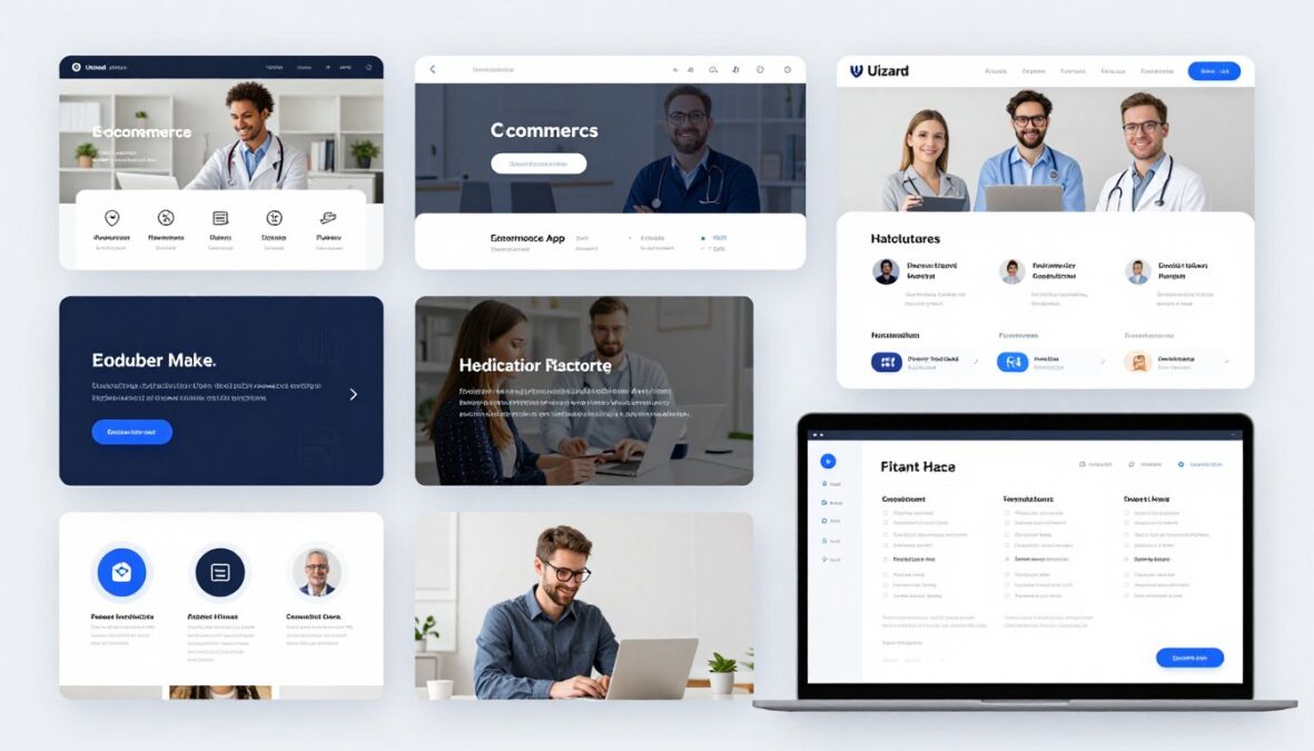 Real-world Uizard project examples across industries