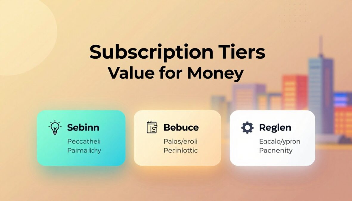Subscription Tiers and Value for Money