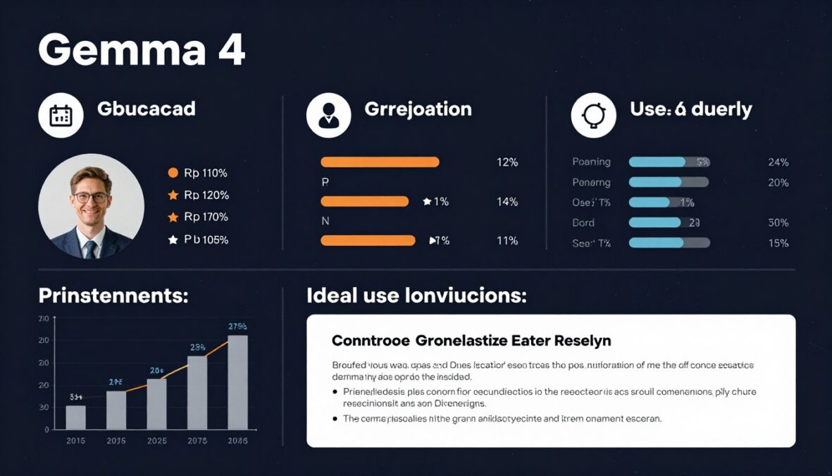Summary visualization of Gemma 4 key takeaways