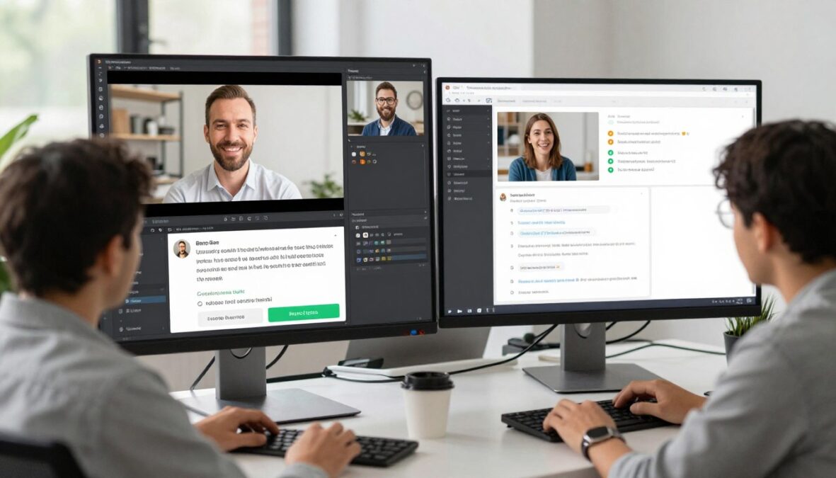 Team collaboration features in Uizard workspace