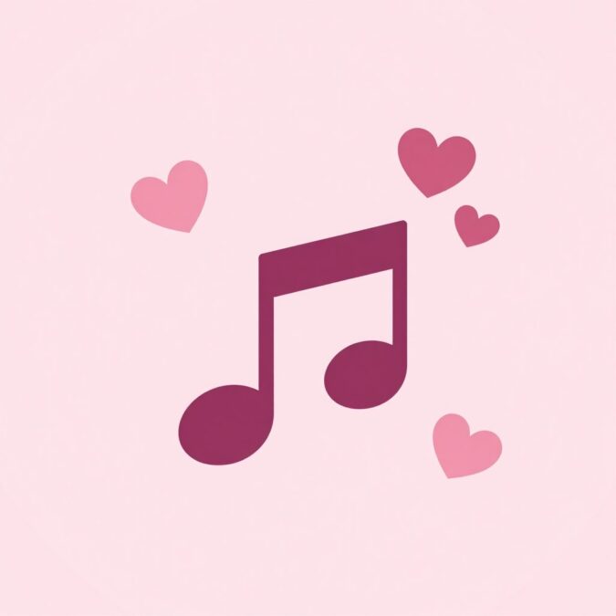 Romantic song style icon