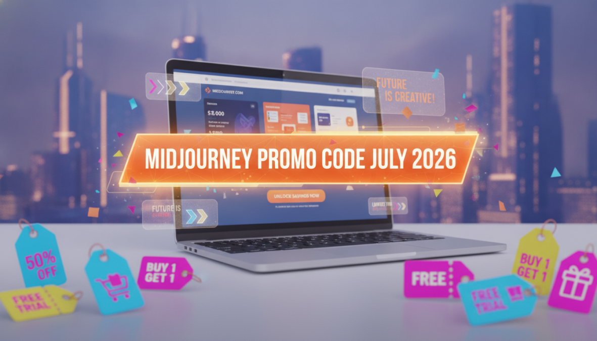 Midjourney promo code July 2026
