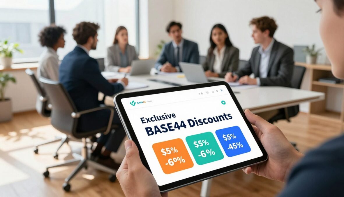Exclusive BASE44 discounts