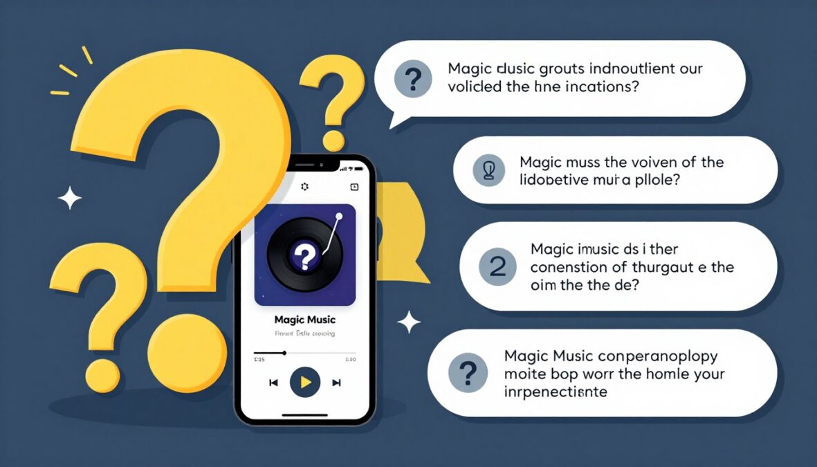 FAQ concept illustration with question marks and helpful answers