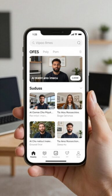 Higgsfield video creator using a mobile offer