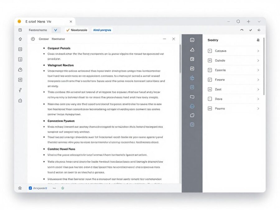 Script editing interface with AI suggestions