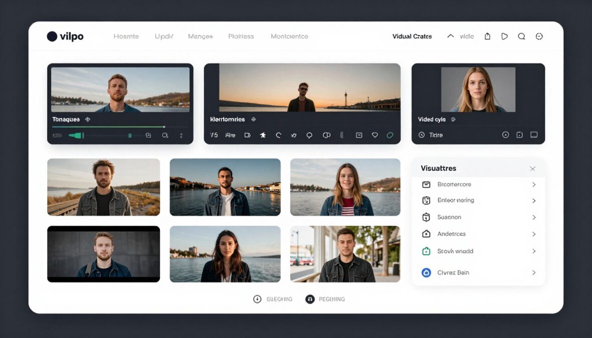 Video style presets and format options