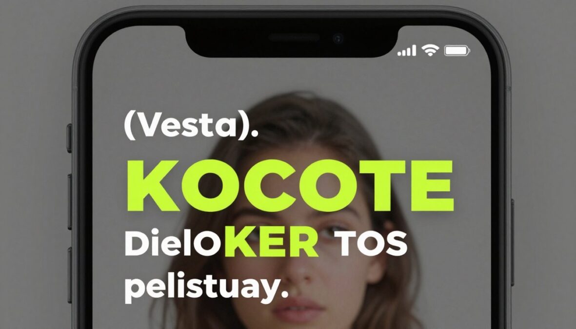 Video with optimized caption styling and placement