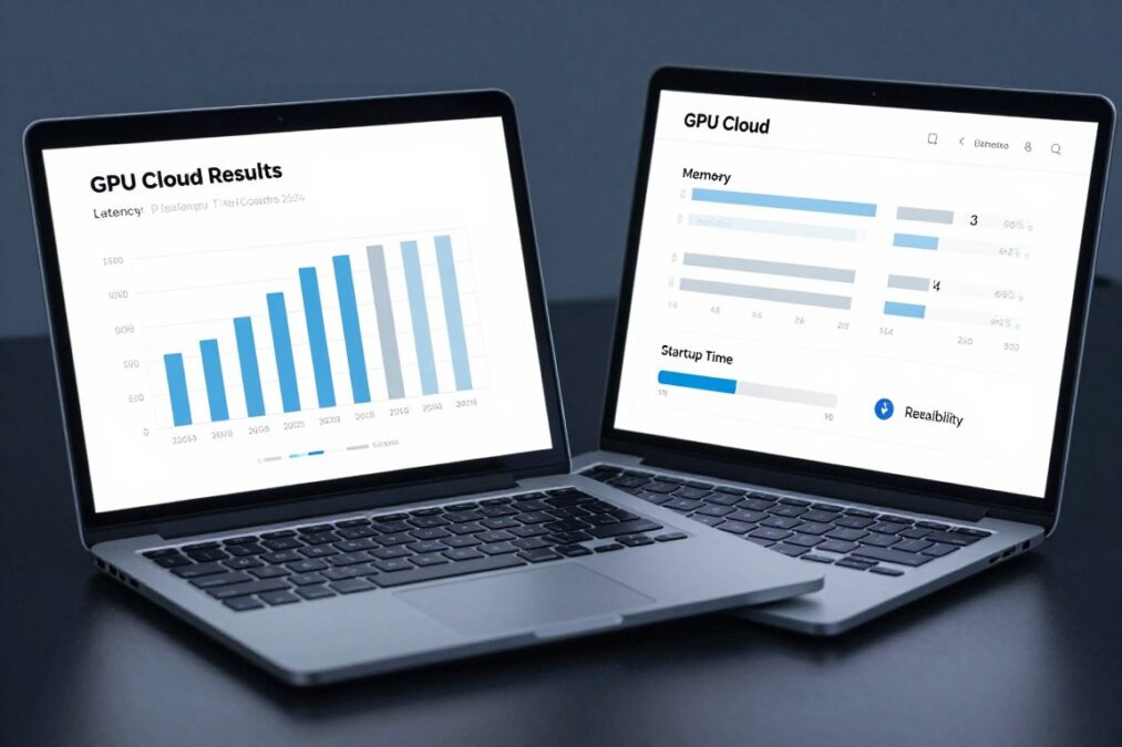 Developer measuring cloud GPU cost and inference performance
