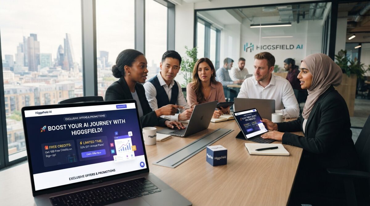 Higgsfield offers and free credits