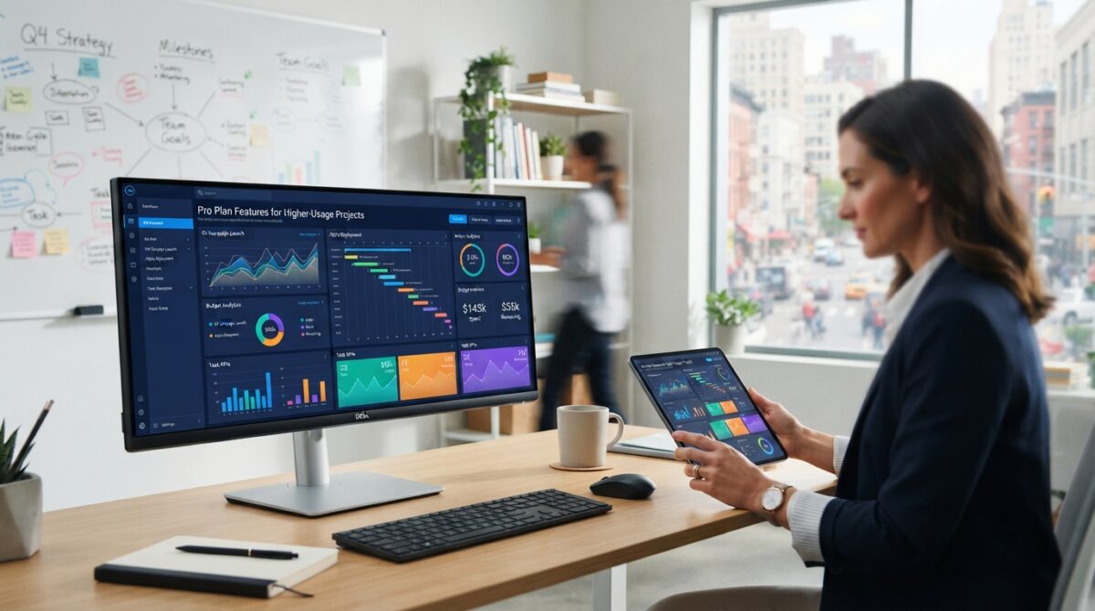 Pro plan features for higher-usage projects